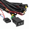 Universal 12V Car LED Fog Light OnOff Switch Wiring Harness