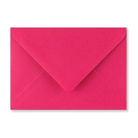 Fuchsia Pink Greeting Card Envelopes to Fit A5 Greetings Card or A4 Card Fold in Half for Invitation Wedding Birthday Party Crafts 152x216mm - 30 Envelopes (Fuchsia Pink)
