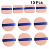 Vaguelly 10pcs Makeup Powder Puff Dry Wet Dual-use Foundation Sponge