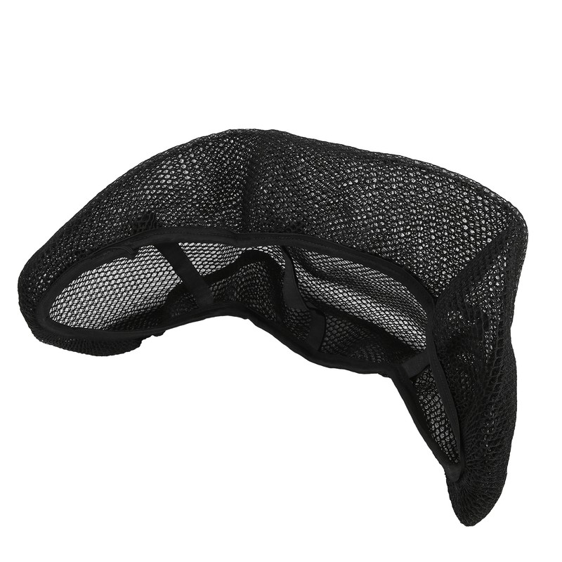 Motorcycle Seat Covers 3 Dimensional Breathable Design Mesh Black Replacement
