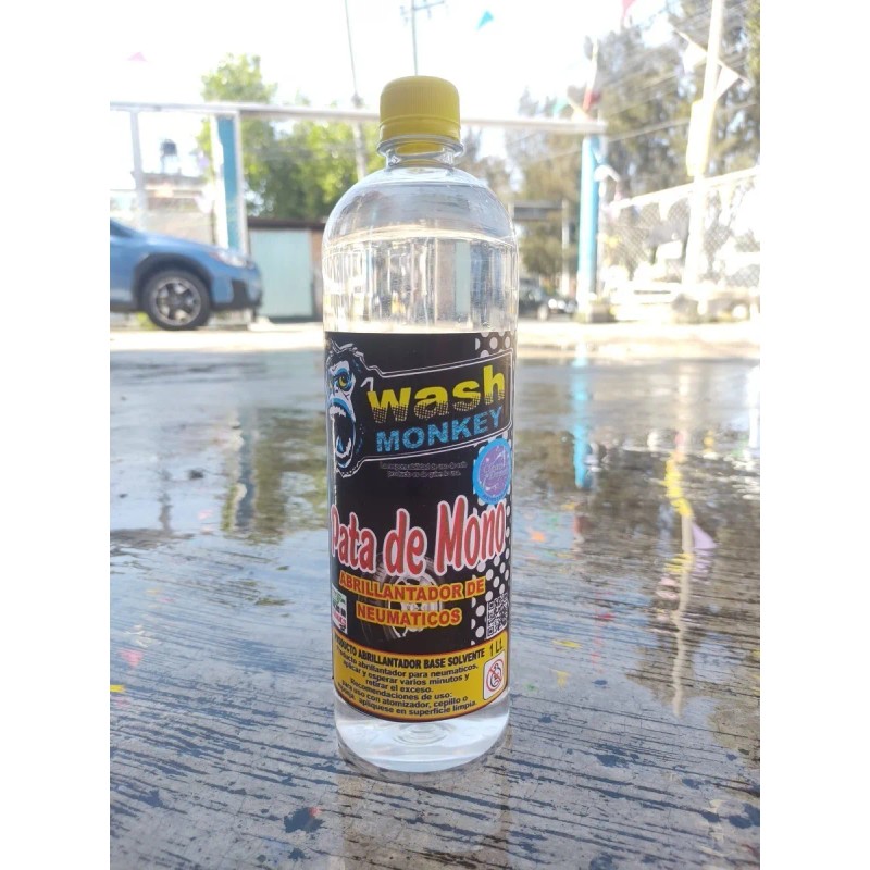 Wash Monkey Pata De Mono Brillo Llanta Larga Duracion 500ml