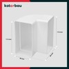 KOTARBAU® Deflector 110 mm x 55 mm Vertical Rectangular Duct