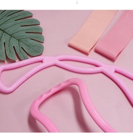 Recycled Pastel Fitness Stretching Band Stretching 2ea