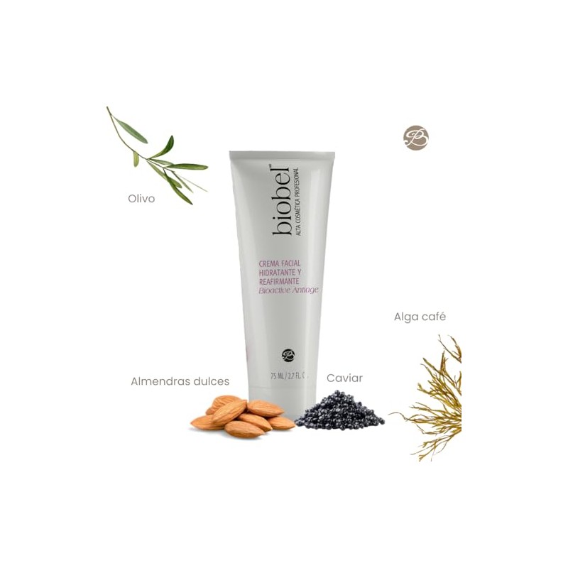 Biobel Crema Facial Hidratante y Reafirmante Bioactive Antiage 75ml