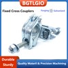Scaffolding Forged Couplers,Fixed Right Angle Pipe Clamp,Cross Pipe Clamps For