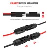 BERLAT Solar Extension Cable - 10AWG, 30cm with 2 SAE