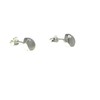 Art Gecko MSST0905181 Sterling Silver Moonstone Stud Earrings 925 x