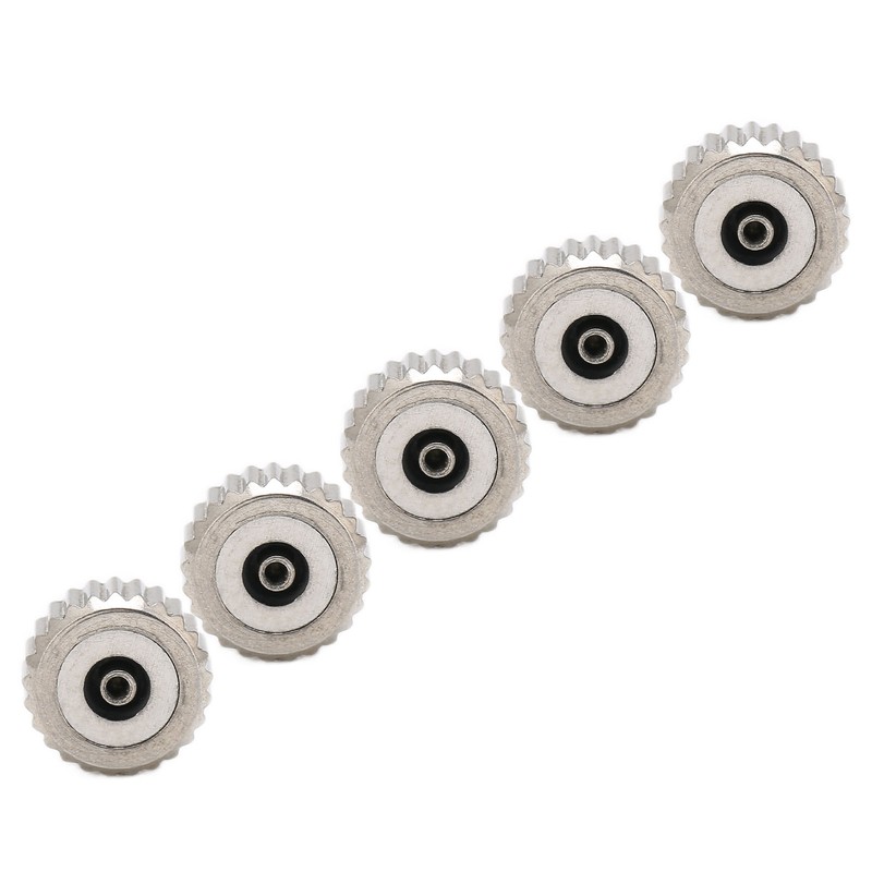 Watch Crown Spare Parts Silver Gold Steel Watch Head for