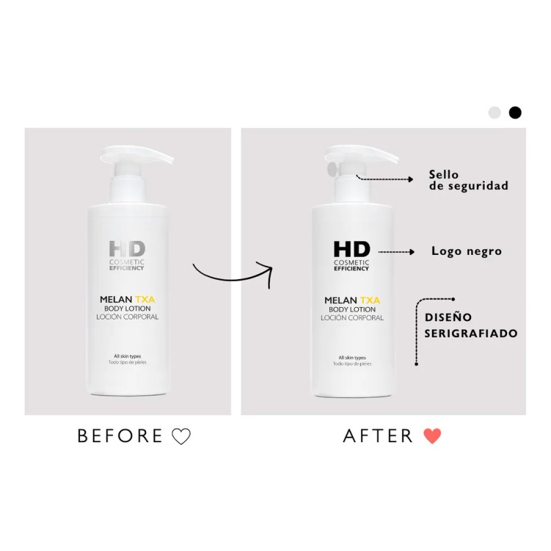 HD MELAN TXA BODY LOTION 400 ML