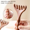 KINTEGOOD Sandalwood Massage Comb, Long Handle Wooden Scalp Massager, Scalp