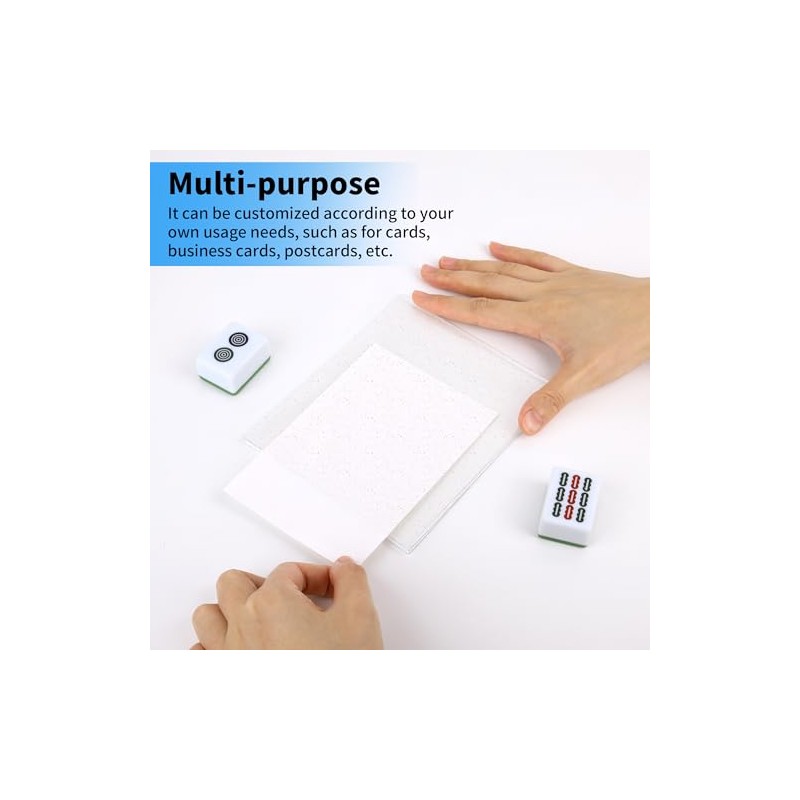 Mahjong Card Sleeves - 4 Pack - Fit Large Size