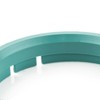 LST 4 x Centring Rings Turquoise for Alloy Wheels Wheel