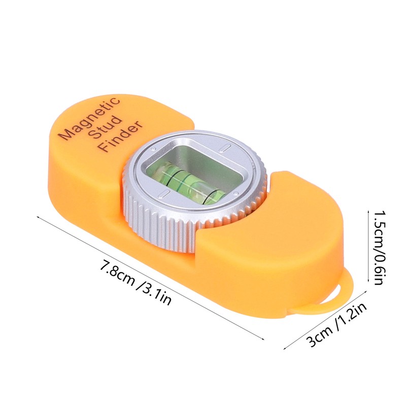 Magnetic Stud Finder Portable Metal Detector with Level Gauge for