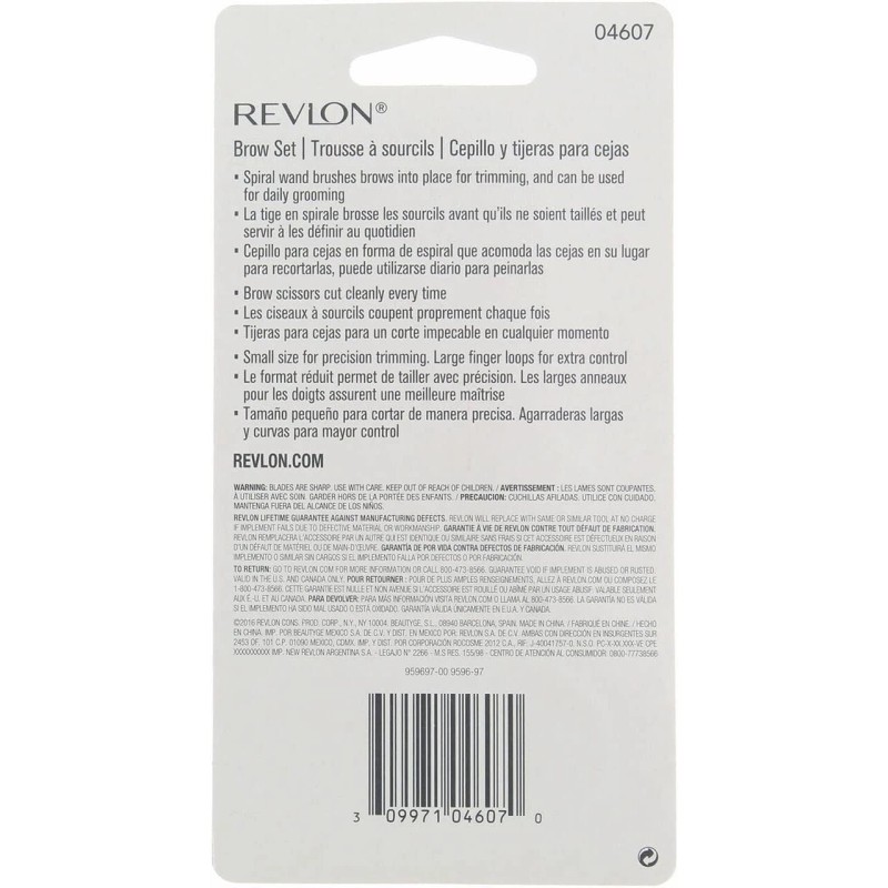 Revlon Brow Set Pack of 2 - Brow Trimming Kit