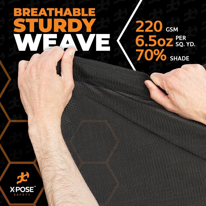 Xpose Safety Heavy Duty Mesh Tarp - 12' x 22'