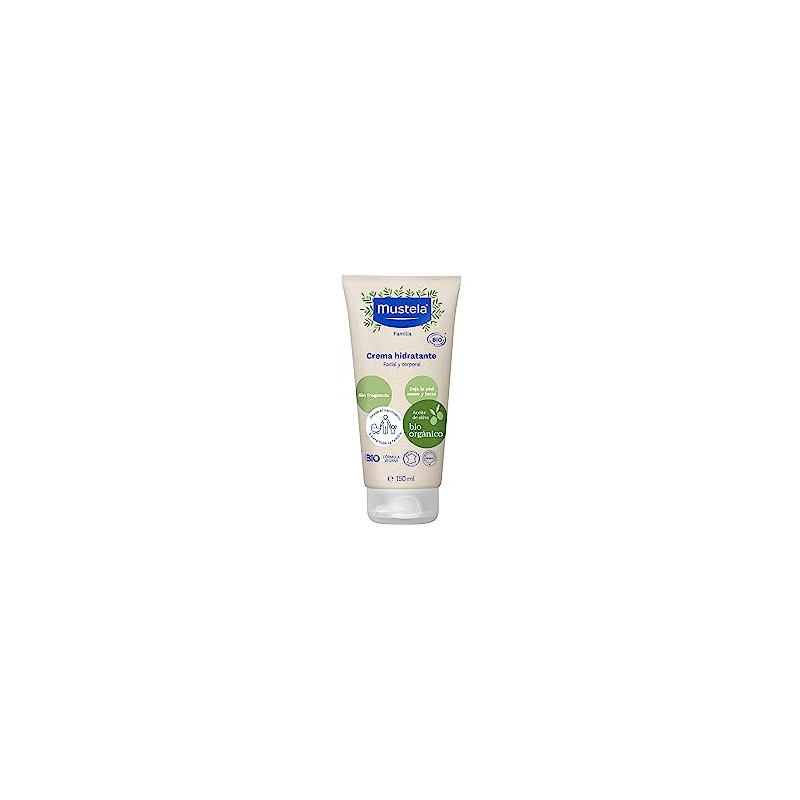 Mustela Bio Orgánico Crema Hidratante Cara Cuerpo 150ml