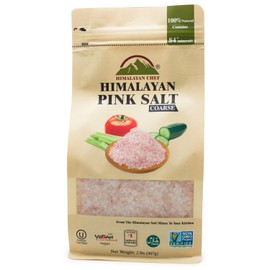 Himalayan Chef Fine Himalayan Pink Salt Bag, 2 LBS, Incredible Taste
