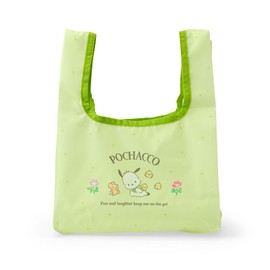 Sanrio 731391 Lunch Eco Bag, Pochacco My Bag, Shopping Bag, Polyester, Approx. Width 10.2 x Depth 7.9 x Height 14.0 inches (26 x 20 x 35.5 cm)