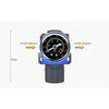 ZHONG AN Air Pressure Regulator-Air Control Vlave with Gauge with