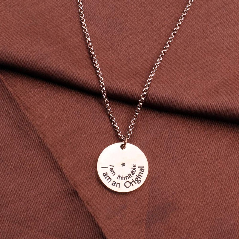 Anlive Hamilton Musical Necklace Aaron Burr Necklace Musical Lover Gift