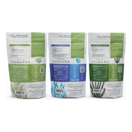 Combo 100 G Alga Espirulina + Chlorella + Espirulina Azul