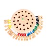 Wooden Memory Chess Game Logic Thinking Training Color Matching Stick
