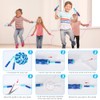 2 Pack Jump Rope for Kids, Adjustable Tangle-Free Soft Beaded