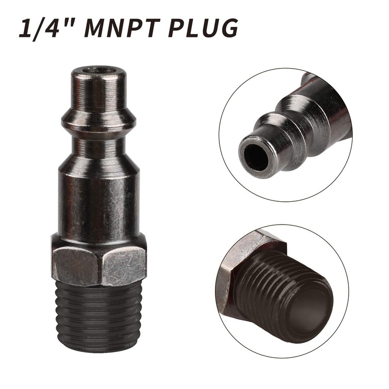 Hromee 4-Way Straight Air Manifold 5 Ports Aluminum Industrial Pneumatic