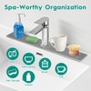 16 Inch Stone Faucet Mat for Kitchen Sink, Splash Guard-Water