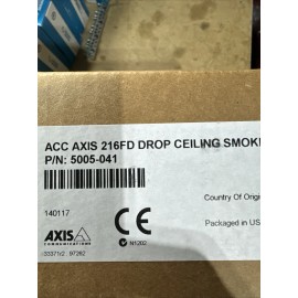 Axis 216FD Drop Ceiling Mount Kit w/ Smoked Transparent Cover 5005-041