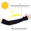 Mangas Protectoras Para Brazos Protección Solar Uv,3 Pares