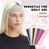 rutschfeste Elastische Schweiß Absorbierende StirnbäNder FüR Frauen, Trendige Haarband Damen,