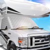 BougeRV RV Windshield Window Snow Cover for Class C Ford