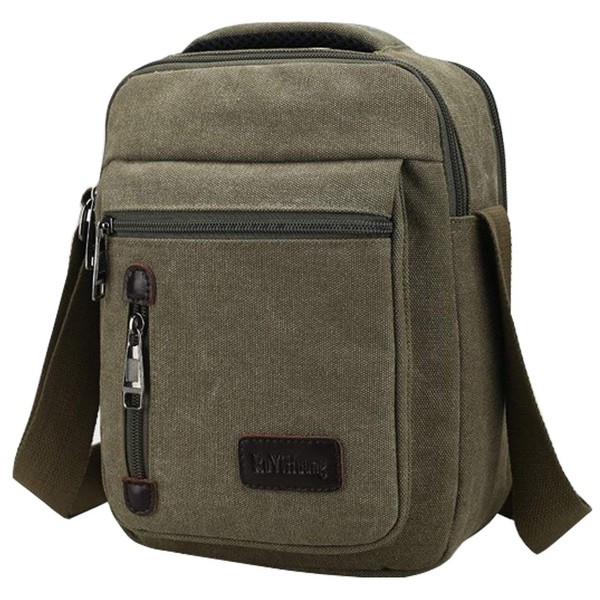 BeatTalk Stylish Canvas Shoulder Bag, Vertical, Cross-body Bag, Unisex, 4