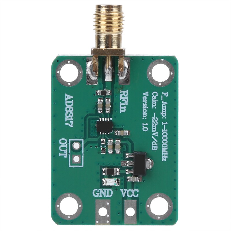 AD8317 Logarithmic Detector RF Signal Log Output Power Meter 1M-10000MHz