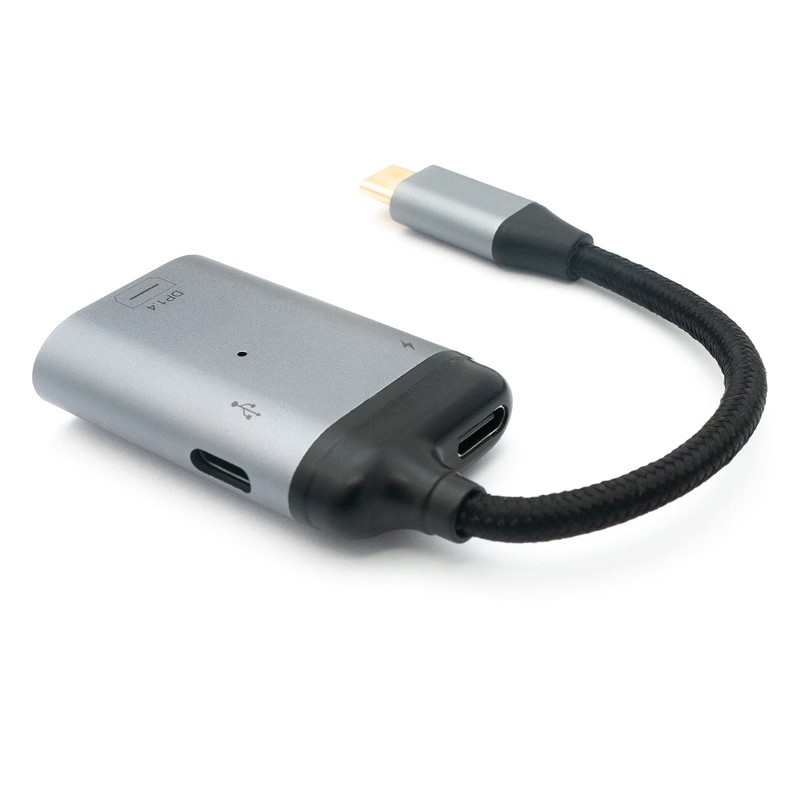 System-S 3-in-1 Adapter Mini DP 1.4 Female & 2x USB