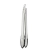 Rösle 12987 Locking Tongs Silicone 11.8 in, Silver