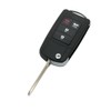 SEGADEN Modified Upgraded Flip Key Shell Compatible with Toyota 4