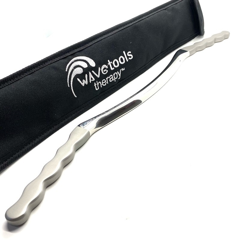 Wavetools Therapy Recover Muscle Scraper and Massage Handle Bar for