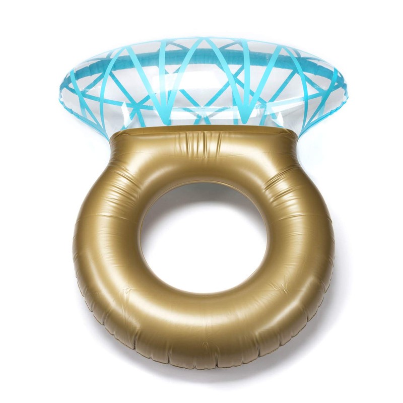 Inflatable Diamond Ring Swimming Ring – Swimming Ring as Romantic