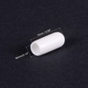 TA-VIGOR 100Pcs Rubber End Caps, 4mm ID Round Flexible Screw