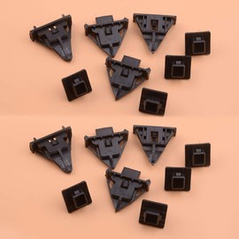beler 16pcs/2set Cowl Moulding Clip Retainer Kit Fit for Toyota FJ Cruiser 2007-2014
