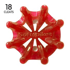 SOFTSPIKES Golf Spikes Pulsar Fast Twist 3.0 Red Golf Spikes, Cherry/ White, Bag of 1 set UK