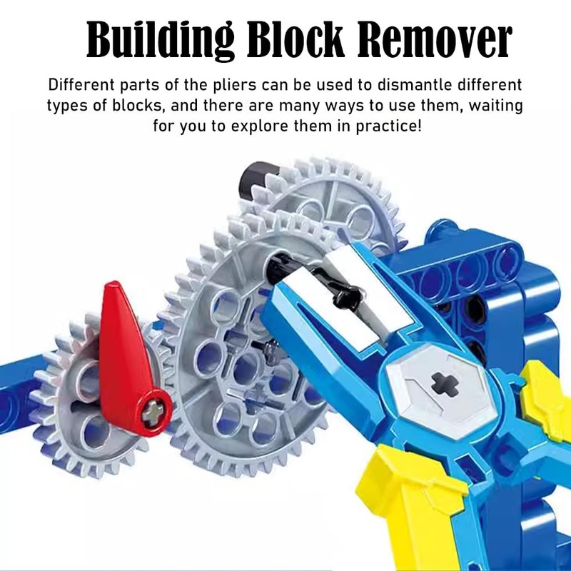 Building Block Remover Multifunctional Brick Separator Tool Flexible Block Pliers