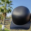 Yesmotor Baseball Motorcycle Helmet Half Cap for Bike Cruiser Chopper