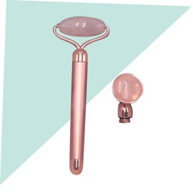 Healeved Face Roller Massager Set Thin Roller for Face Beauty Accessories Rose Gold Enhance Circulation Skin Tightening