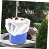 BESPORTBLE Rain Barrel Mesh Cover Outdoor Bucket Cover Polyester Bug