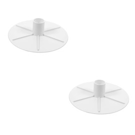 Sosoport 2pcs Pool Skimmer Plate Vacuum Cover for Skimmers Easy Install Adapter for Pool Maintenance Fit Accessory