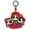 ラバーキーチェーン 【Power Puff Girls】 パワーパフガールズ キャラクター ロゴ 3D キーホルダー 並行輸入 アメリカン雑貨