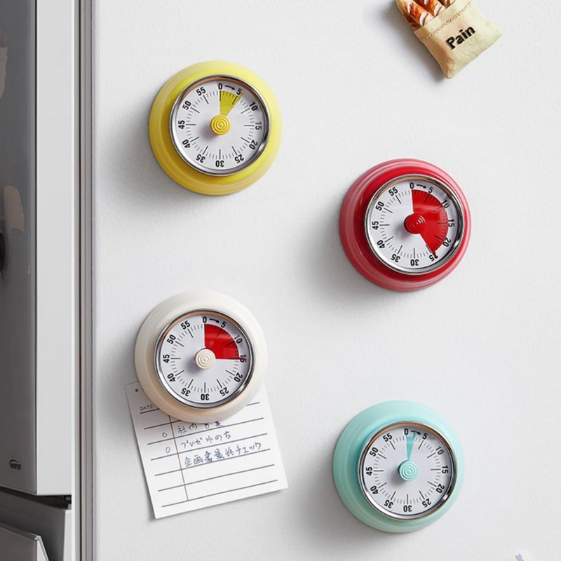 Tissting Mechanical Kitchen Timer, Countdown Timer Visual Timer Management Cooking
